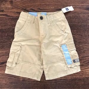 GAP Toddler Boys Cargo Khaki Shorts